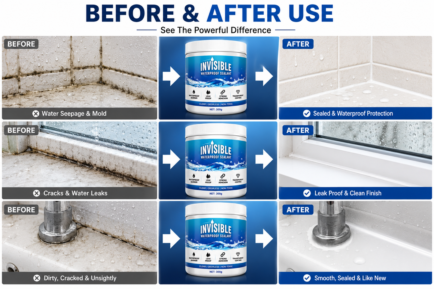 Transparent Waterproof & Leak Proof Coating